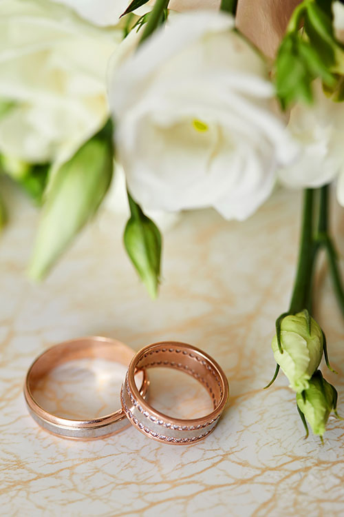 Bagues de mariage